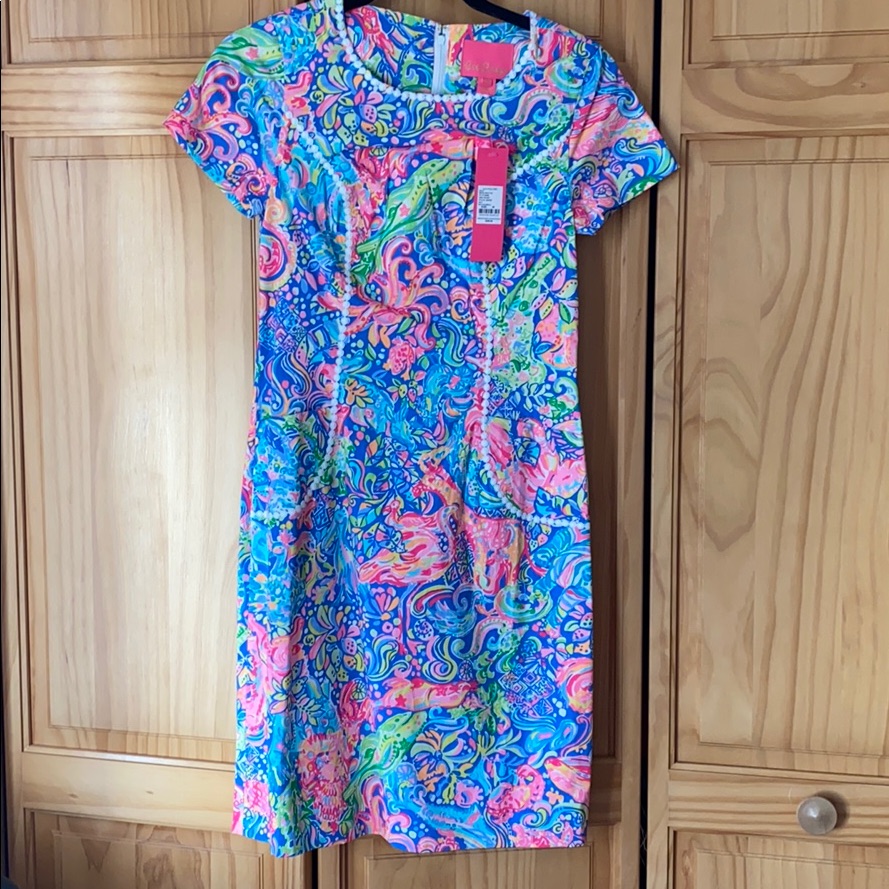 Nwt Lilly Pulitzer Coralynn Shift 60 Animals